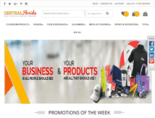Tablet Screenshot of centralfloridapromos.com